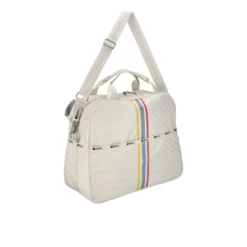 LeSportsac AEC Striped Tennis Bag Totes