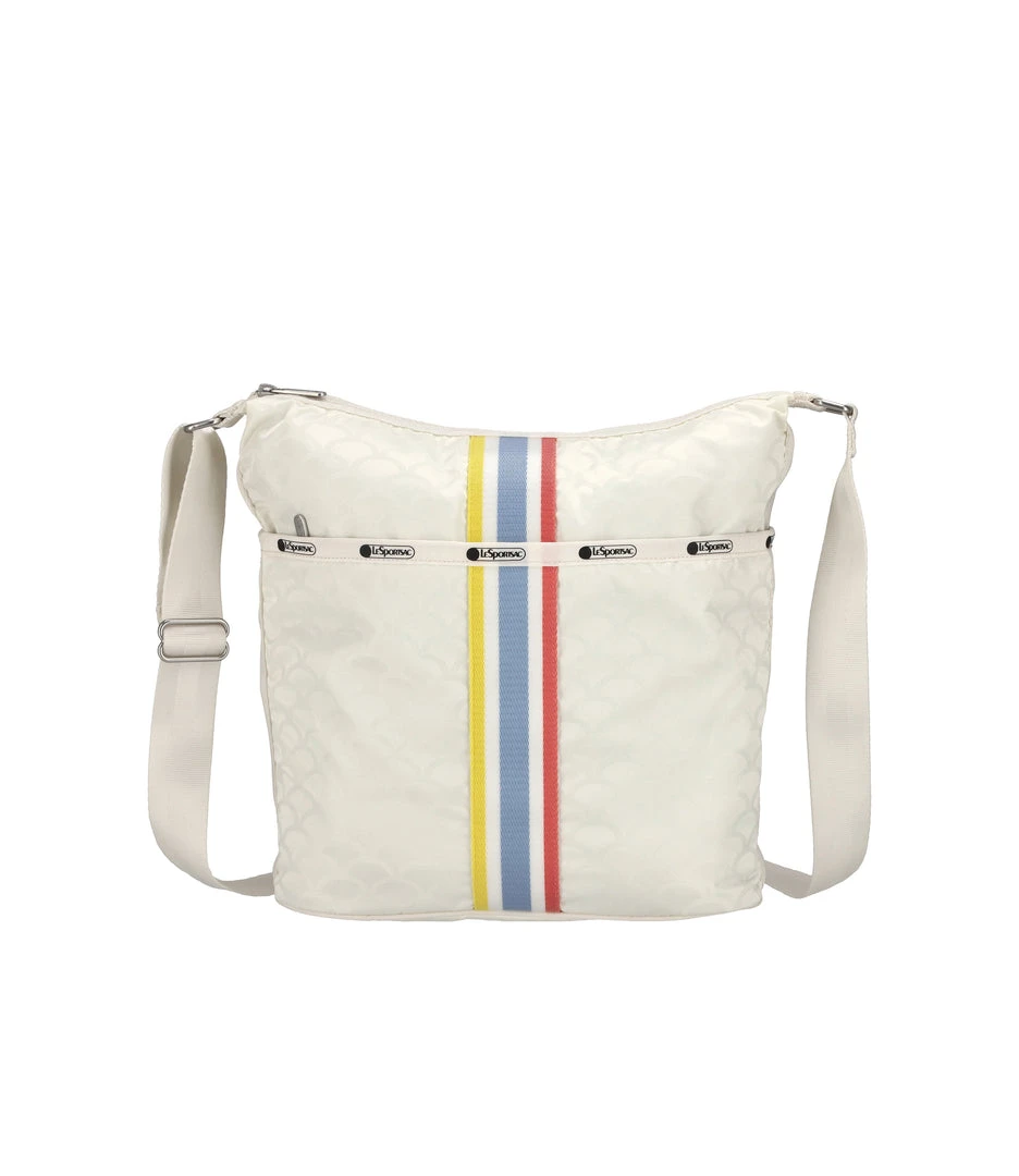 LeSportsac AEC Striped Zip Bucket Bag 3 LeSportsac AEC Striped Zip Bucket Bag