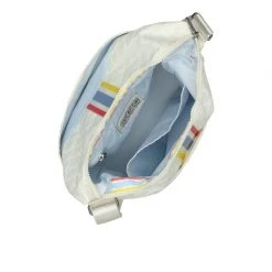 LeSportsac AEC Striped Zip Bucket Bag 9 LeSportsac AEC Striped Zip Bucket Bag