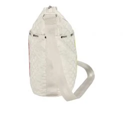 LeSportsac AEC Striped Zip Bucket Bag 8 LeSportsac AEC Striped Zip Bucket Bag