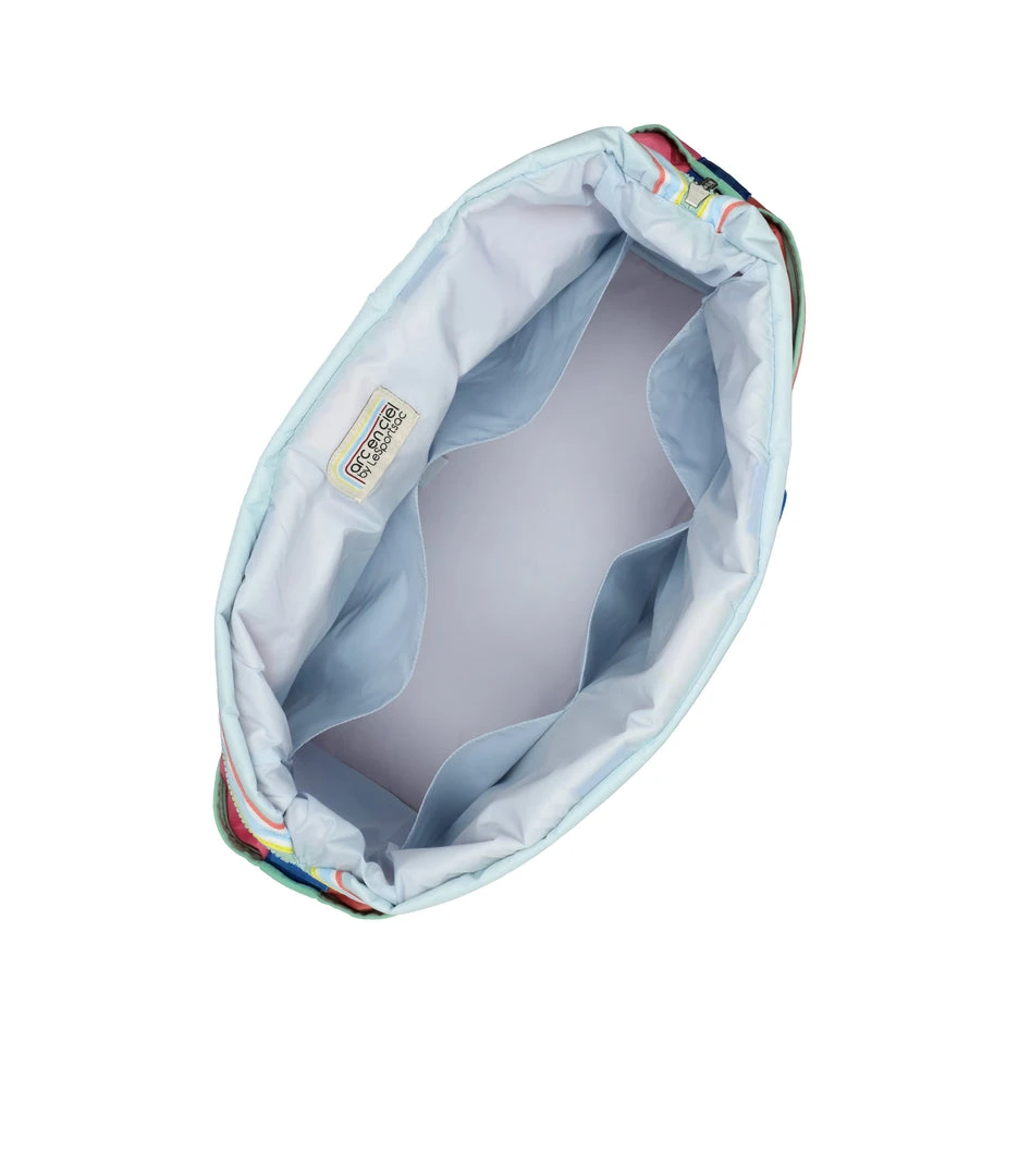 LeSportsac AEC Striped Large Zip Tote LeSportsac AEC Striped Large Zip Tote