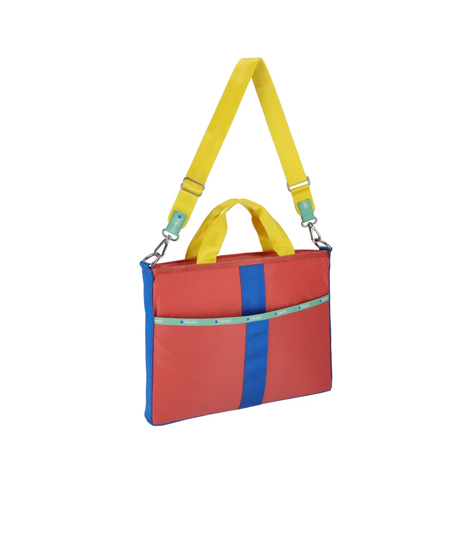 LeSportsac AEC Striped Laptop Tote LeSportsac AEC Striped Laptop Tote