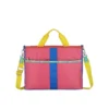 LeSportsac AEC Striped Laptop Tote