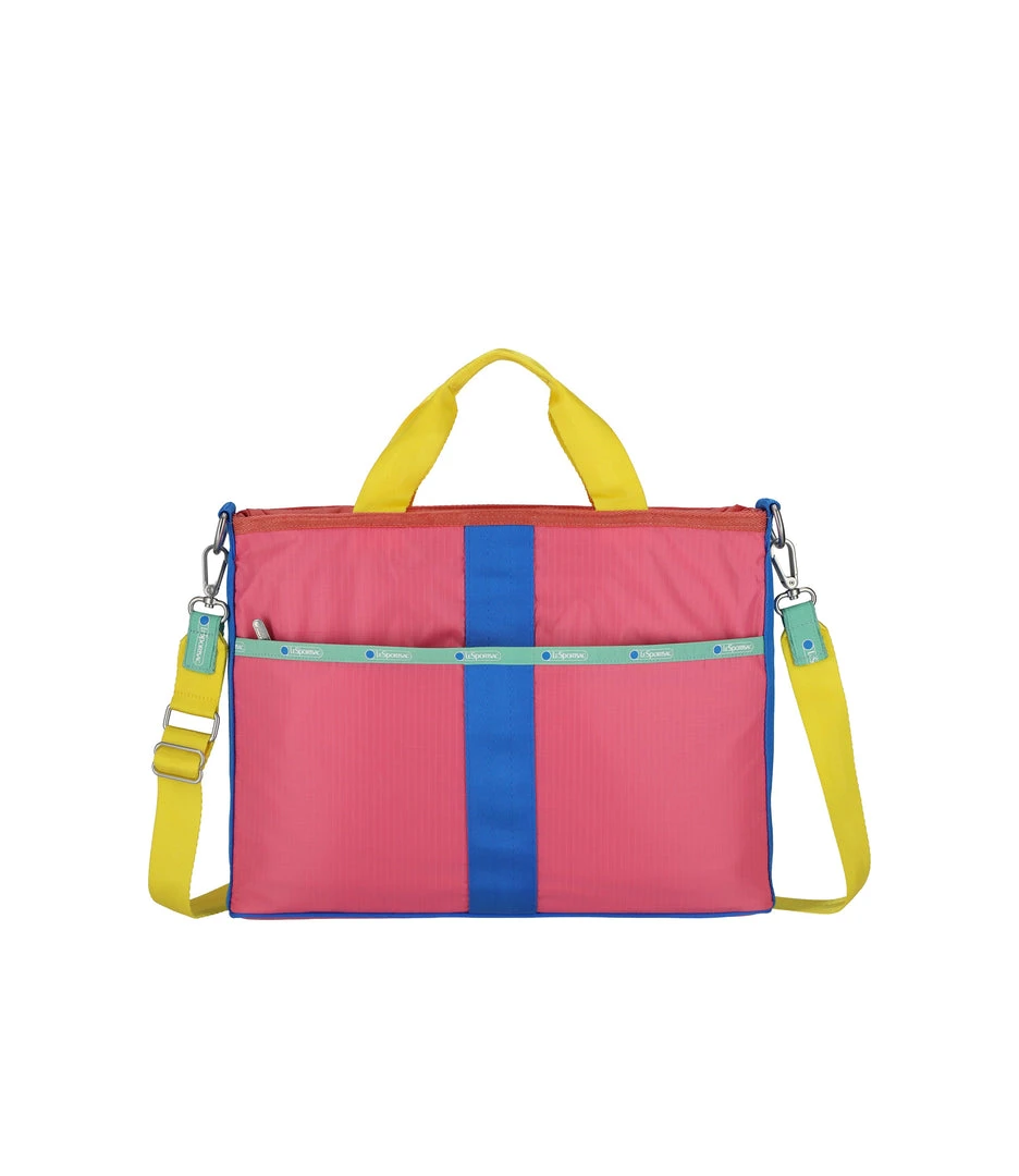 LeSportsac AEC Striped Laptop Tote LeSportsac AEC Striped Laptop Tote