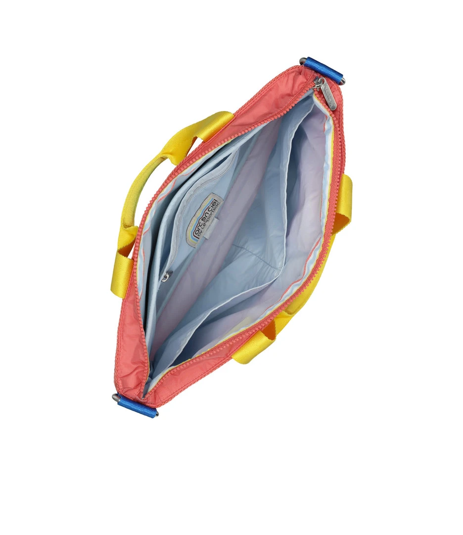 LeSportsac AEC Striped Laptop Tote LeSportsac AEC Striped Laptop Tote