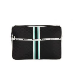 LeSportsac AEC Striped Laptop Case