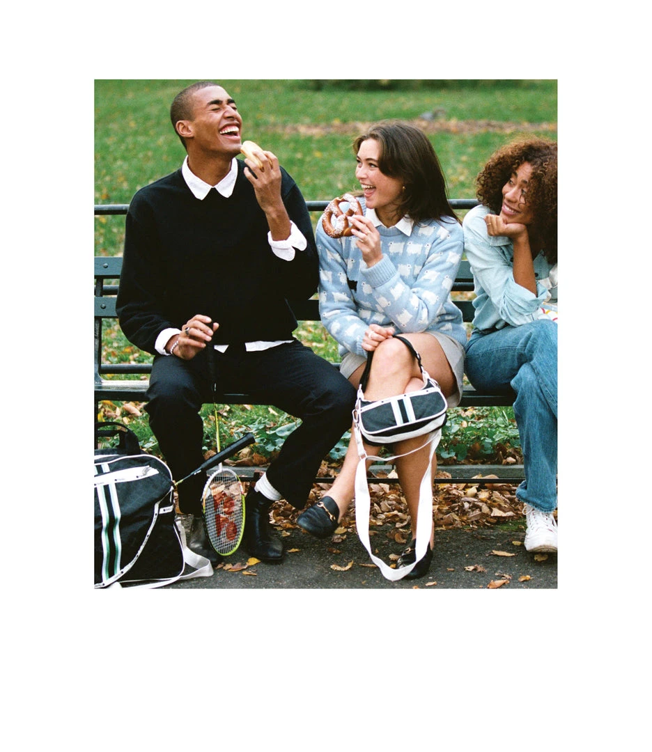 LeSportsac New Arrivals AEC Striped Shoulder Bag 4 LeSportsac New Arrivals AEC Striped Shoulder Bag