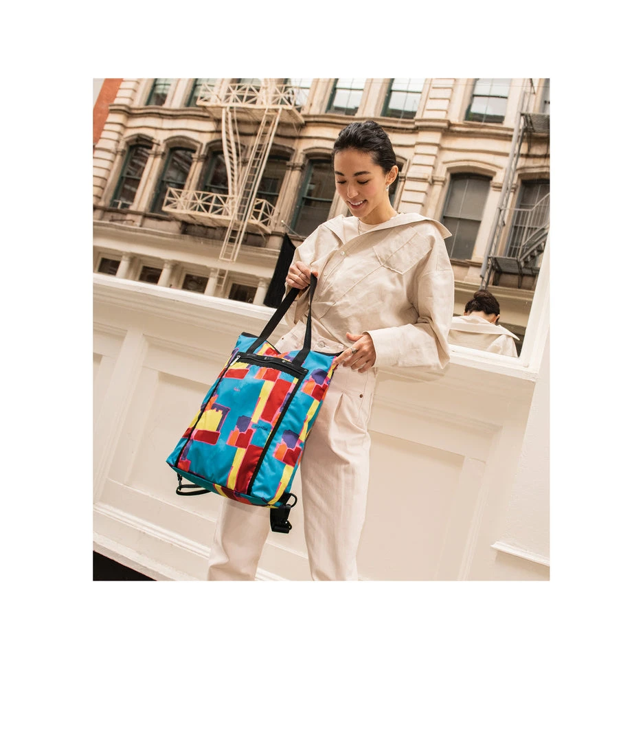 LeSportsac Everyday Top Handle Backpack LeSportsac X Gaku 4 LeSportsac Everyday Top Handle Backpack LeSportsac X Gaku