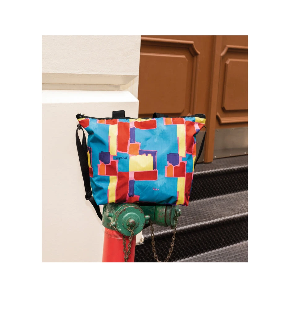 LeSportsac Deluxe Easy Carry Tote LeSportsac X Gaku 4 LeSportsac Deluxe Easy Carry Tote LeSportsac X Gaku